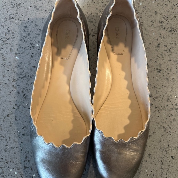 Chloe Ballet Flats - Metallic - Picture 6 of 6